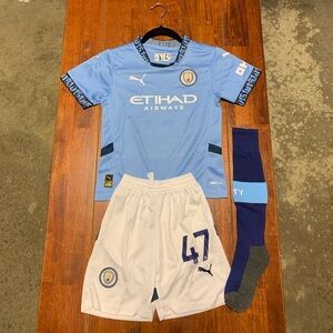 Kids Manchester City 24/25 Jerseys